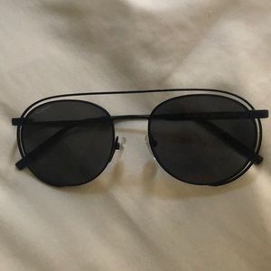 Ferragamo black sunglasses